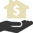 Real estate loans icon